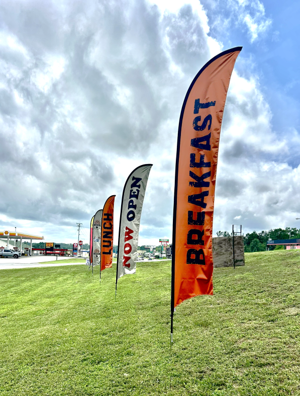 Cullman Banner and Feather Flag