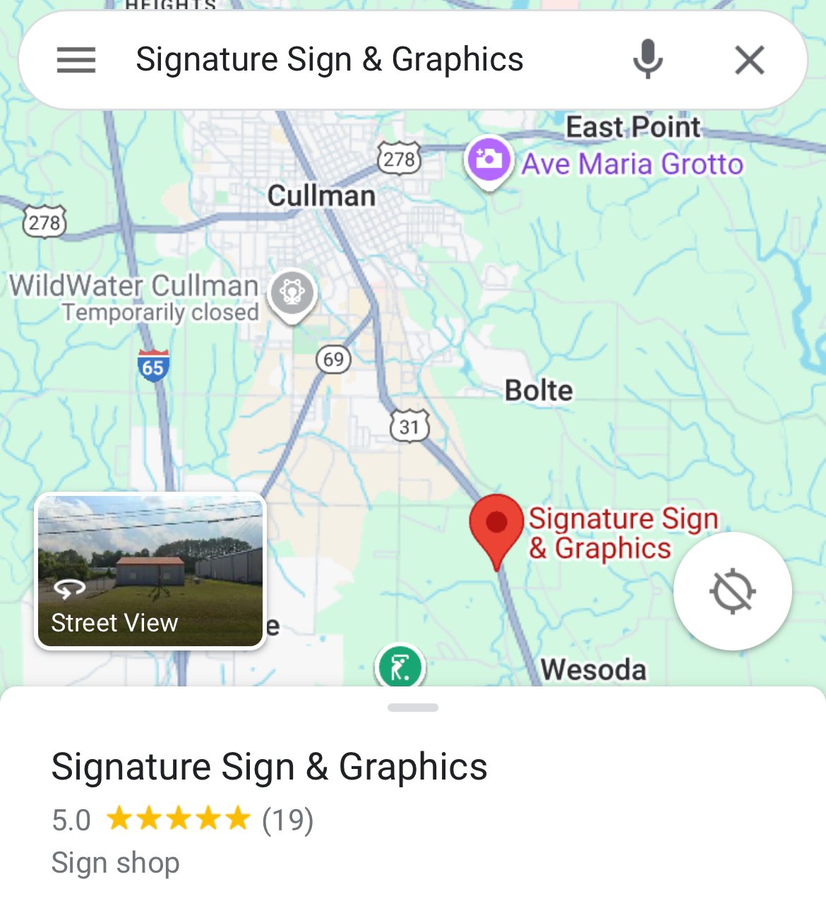 Signs_Map of Where We Are